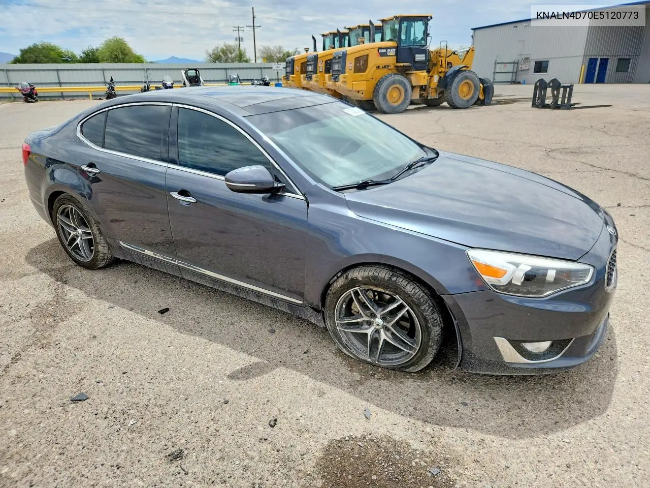 2014 Kia Cadenza Ex VIN: KNALN4D70E5120773 Lot: 57258256