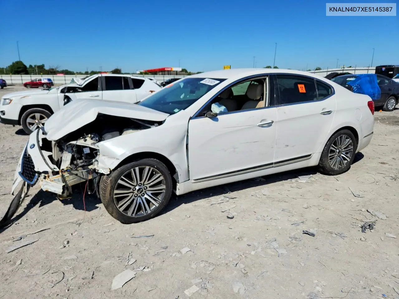 2014 Kia Cadenza Premium VIN: KNALN4D7XE5145387 Lot: 58268906