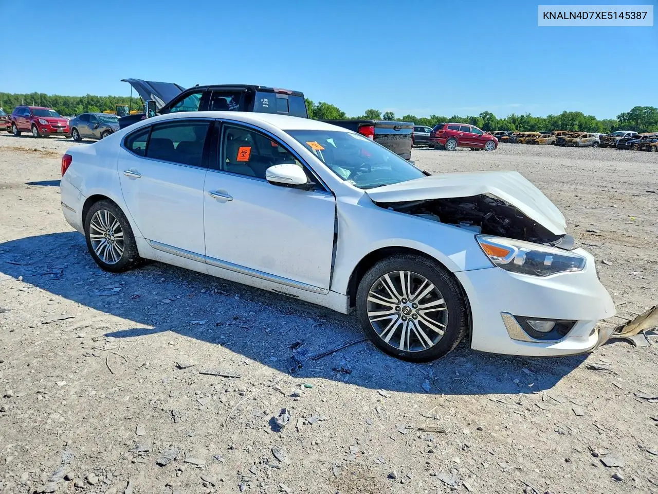 2014 Kia Cadenza Premium VIN: KNALN4D7XE5145387 Lot: 58268906