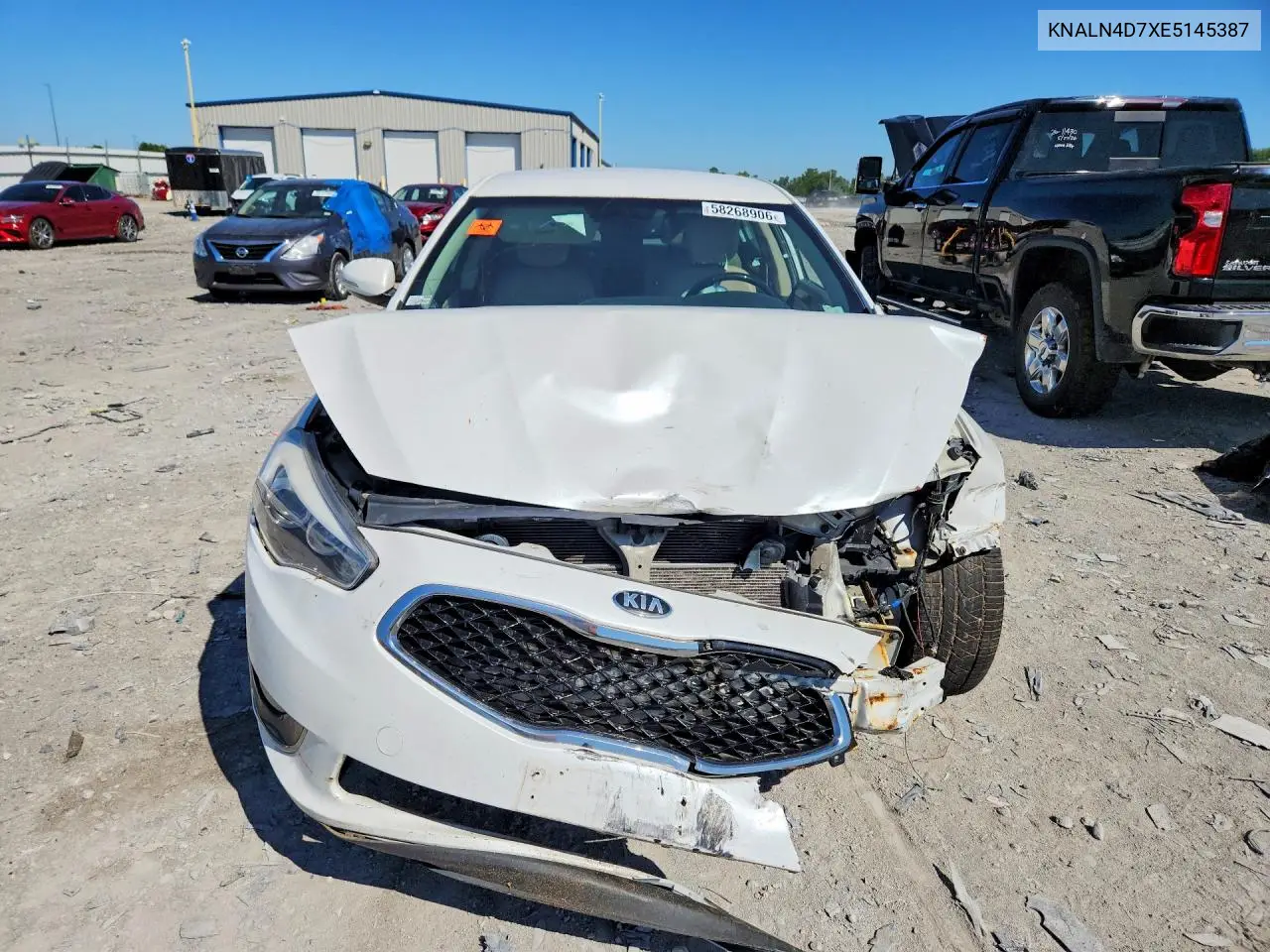 2014 Kia Cadenza Premium VIN: KNALN4D7XE5145387 Lot: 58268906