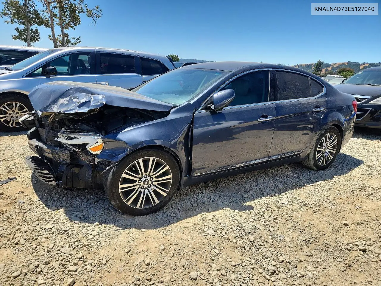 2014 Kia Cadenza Premium VIN: KNALN4D73E5127040 Lot: 58770966