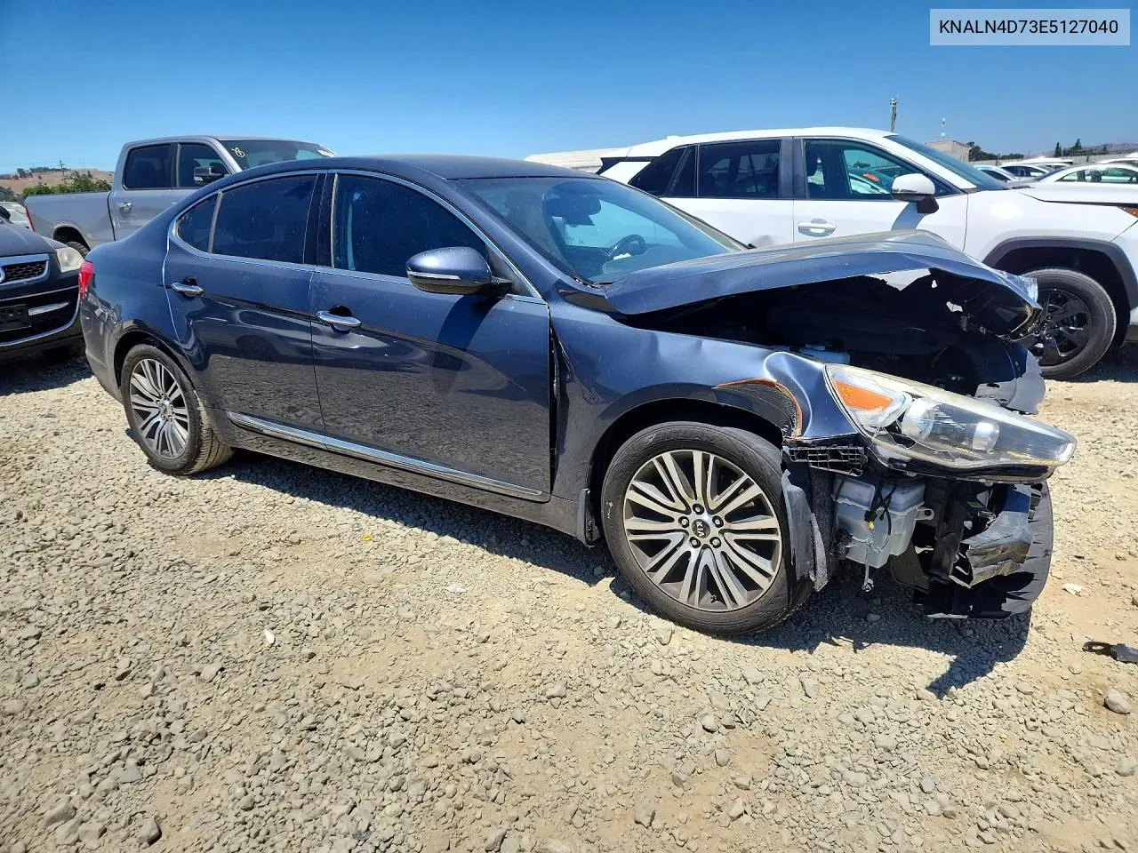 2014 Kia Cadenza Premium VIN: KNALN4D73E5127040 Lot: 58770966