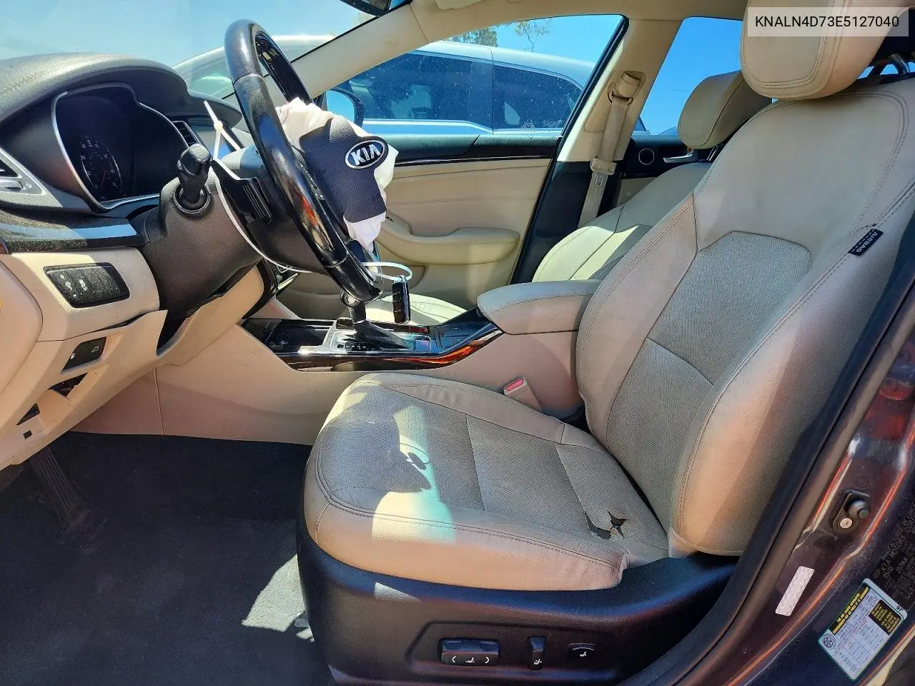 2014 Kia Cadenza Premium VIN: KNALN4D73E5127040 Lot: 58770966