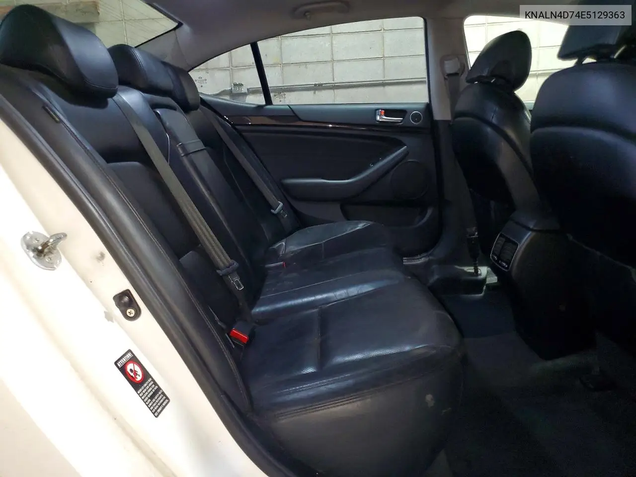 2014 Kia Cadenza Premium VIN: KNALN4D74E5129363 Lot: 58869106