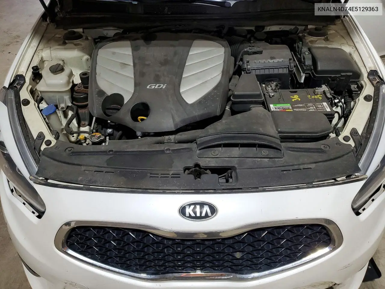 2014 Kia Cadenza Premium VIN: KNALN4D74E5129363 Lot: 58869106