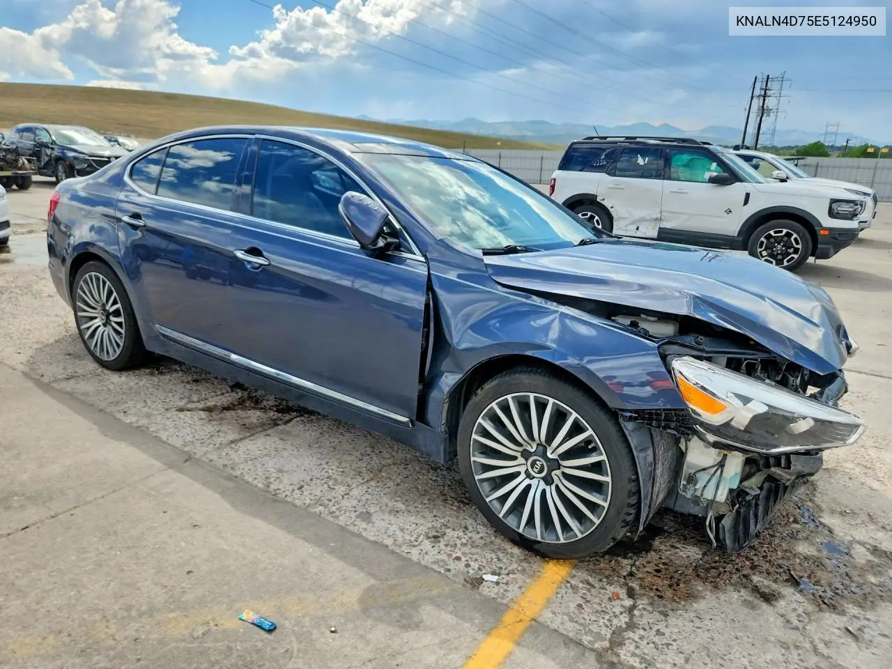 2014 Kia Cadenza Premium VIN: KNALN4D75E5124950 Lot: 59262616