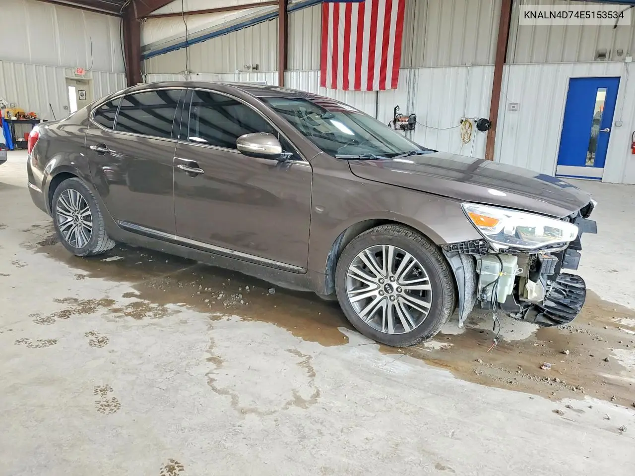 2014 Kia Cadenza Premium VIN: KNALN4D74E5153534 Lot: 59822456