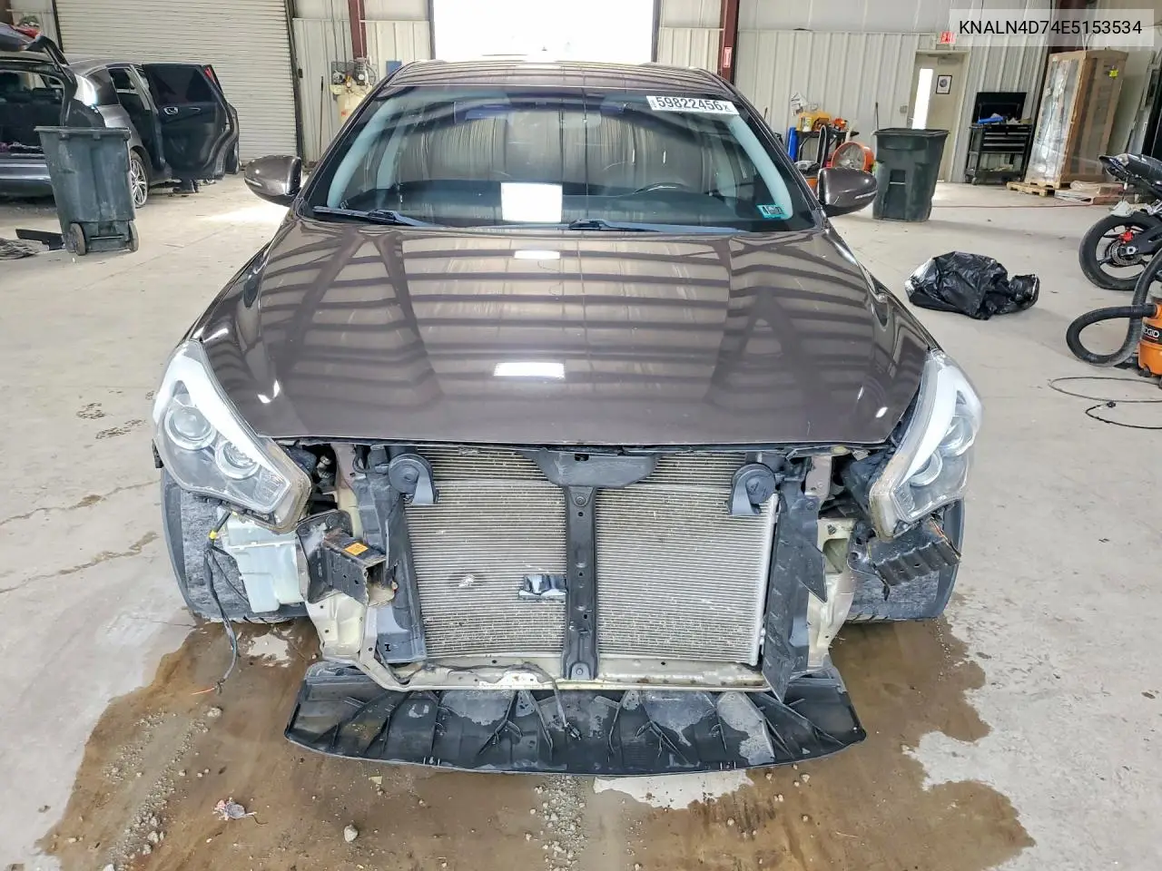 2014 Kia Cadenza Premium VIN: KNALN4D74E5153534 Lot: 59822456