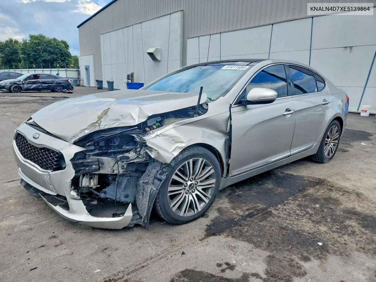 2014 Kia Cadenza Premium VIN: KNALN4D7XE5139864 Lot: 61411586
