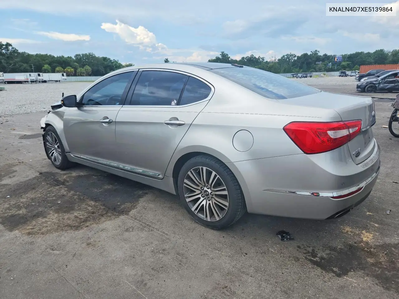 2014 Kia Cadenza Premium VIN: KNALN4D7XE5139864 Lot: 61411586