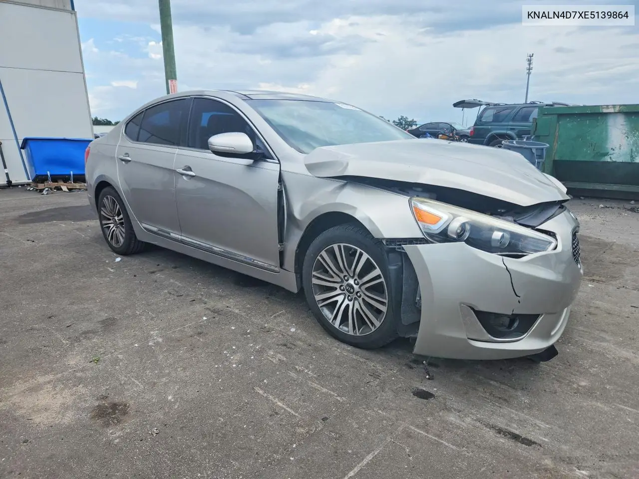 2014 Kia Cadenza Premium VIN: KNALN4D7XE5139864 Lot: 61411586