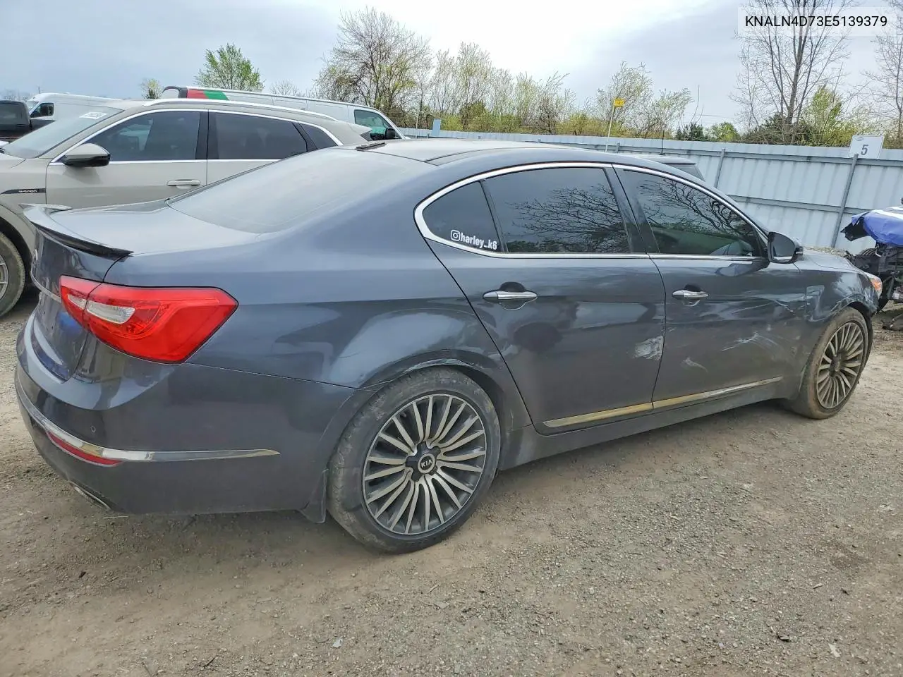 2014 Kia Cadenza Premium VIN: KNALN4D73E5139379 Lot: 61702436