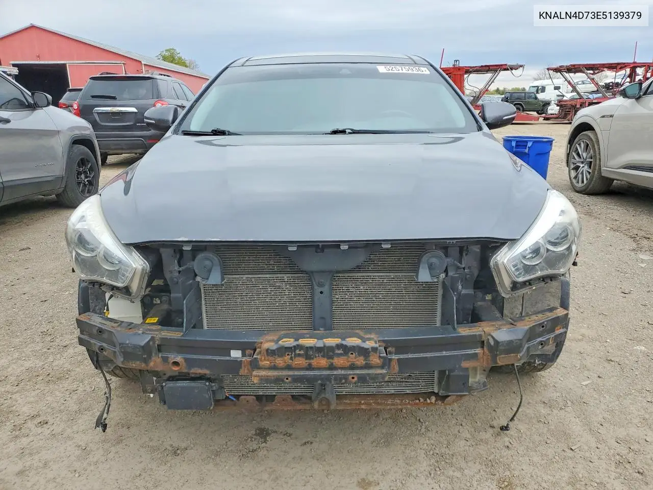 2014 Kia Cadenza Premium VIN: KNALN4D73E5139379 Lot: 61702436
