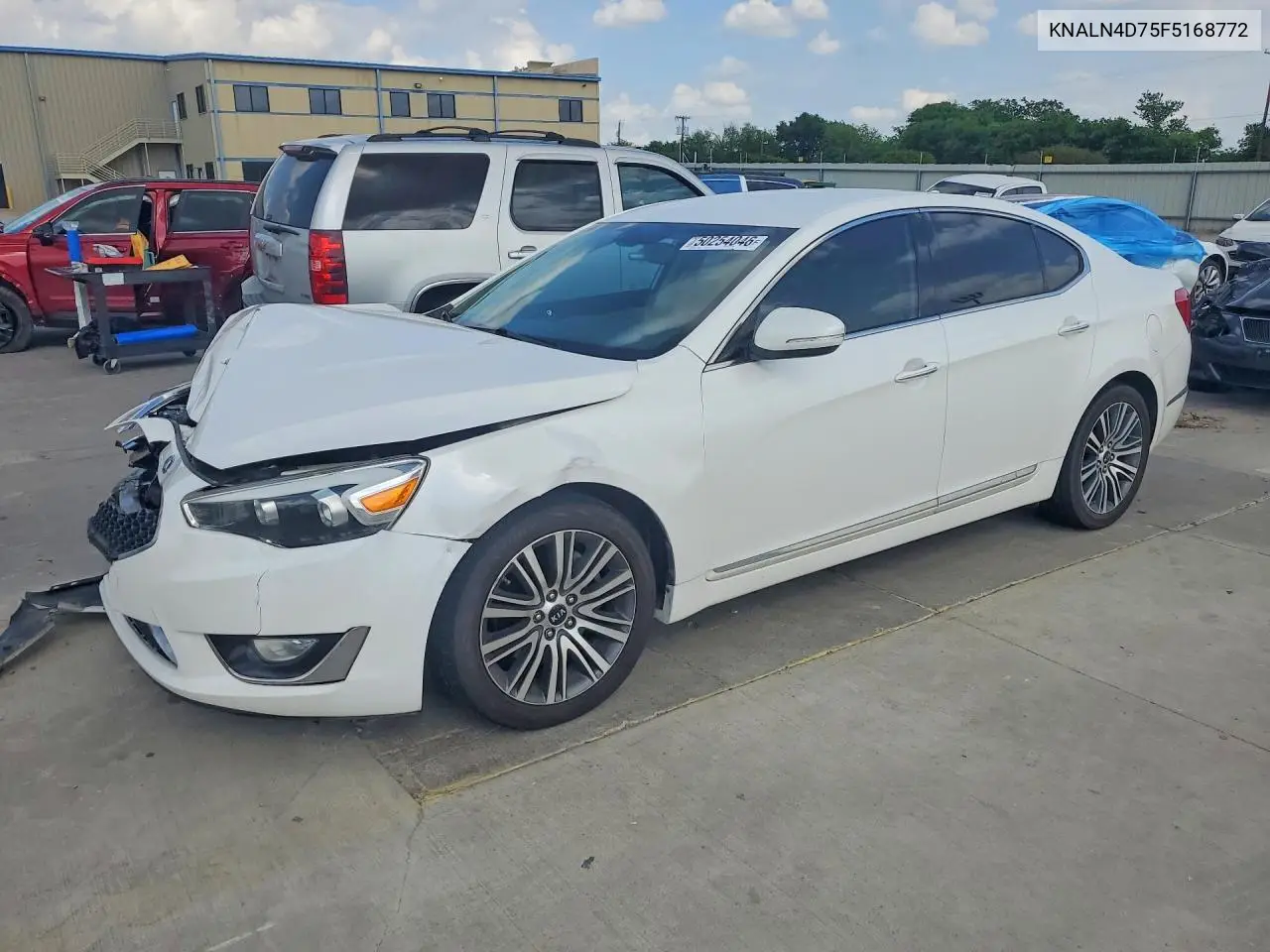 2015 Kia Cadenza Premium VIN: KNALN4D75F5168772 Lot: 50254046