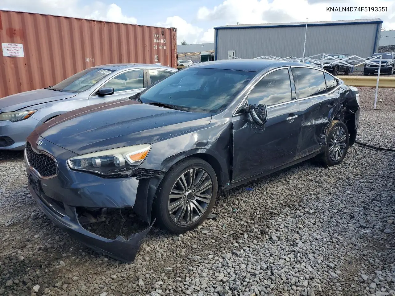 2015 Kia Cadenza Premium VIN: KNALN4D74F5193551 Lot: 50820386