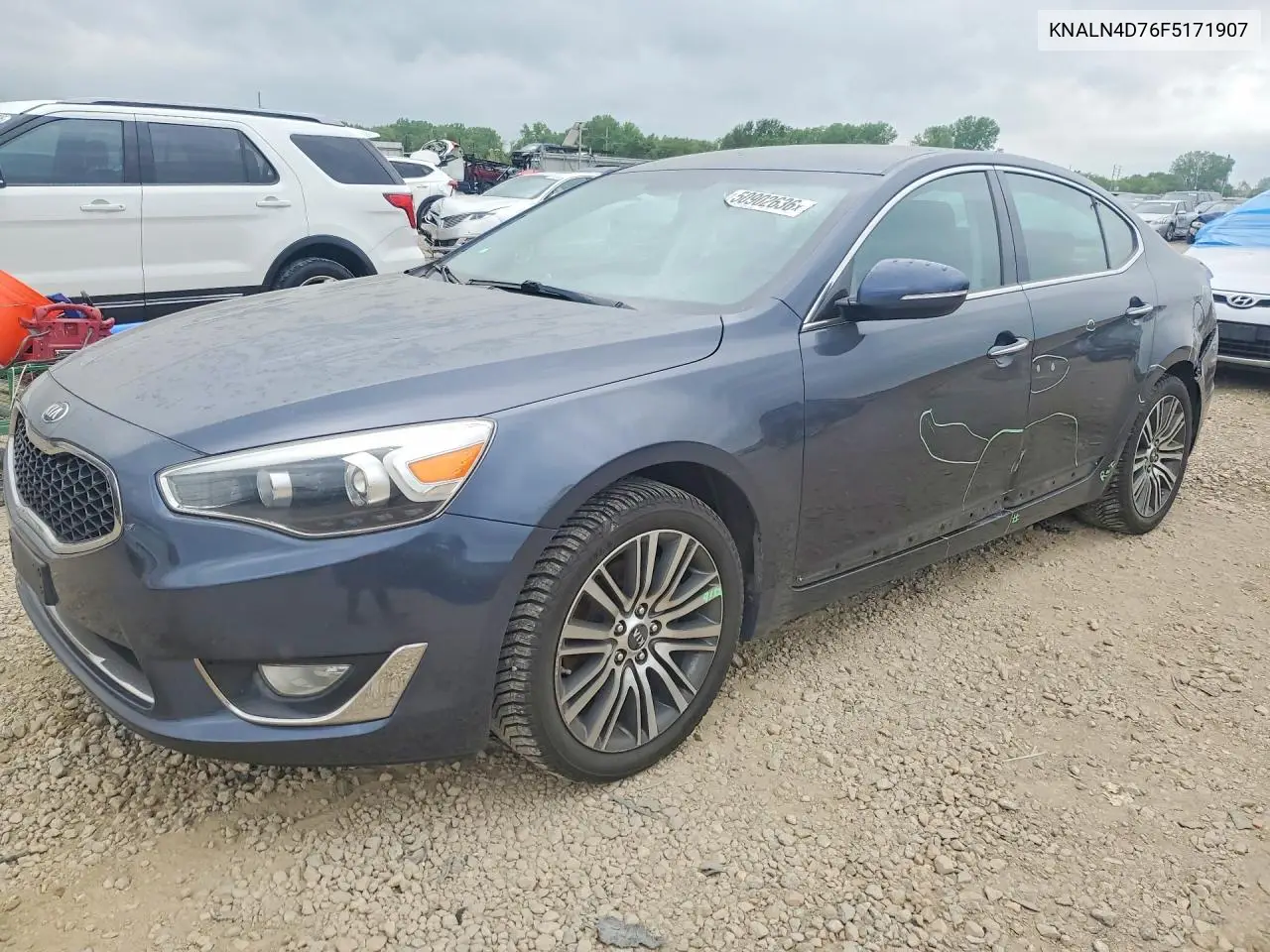 2015 Kia Cadenza Premium VIN: KNALN4D76F5171907 Lot: 50902636