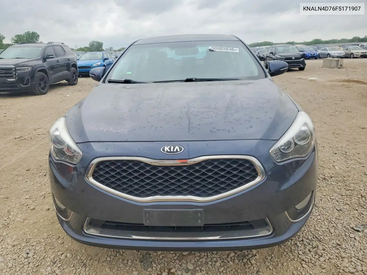 2015 Kia Cadenza Premium VIN: KNALN4D76F5171907 Lot: 50902636