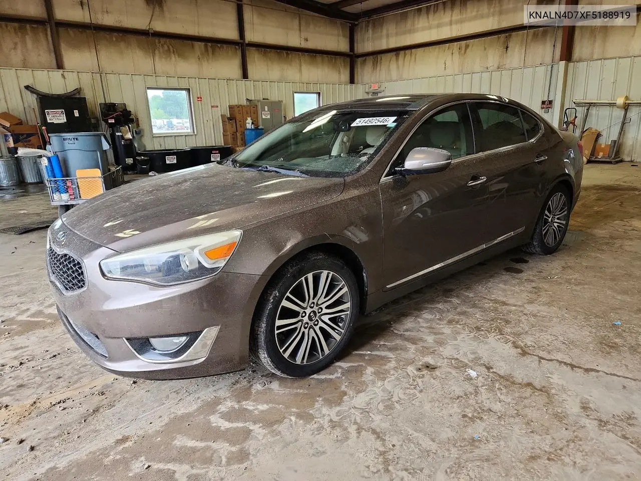 2015 Kia Cadenza Premium VIN: KNALN4D7XF5188919 Lot: 51492546