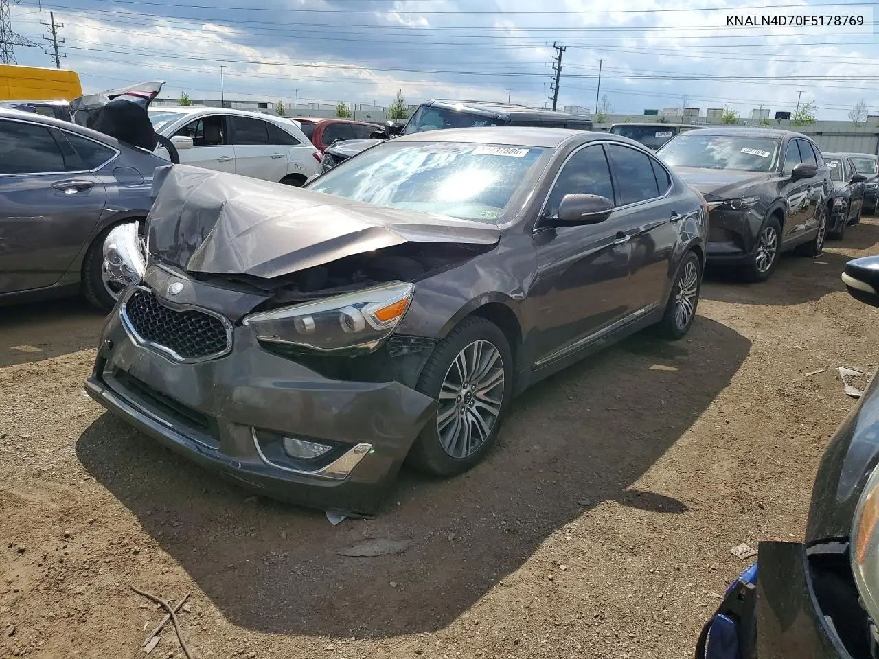 2015 Kia Cadenza VIN: KNALN4D70F5178769 Lot: 52737886