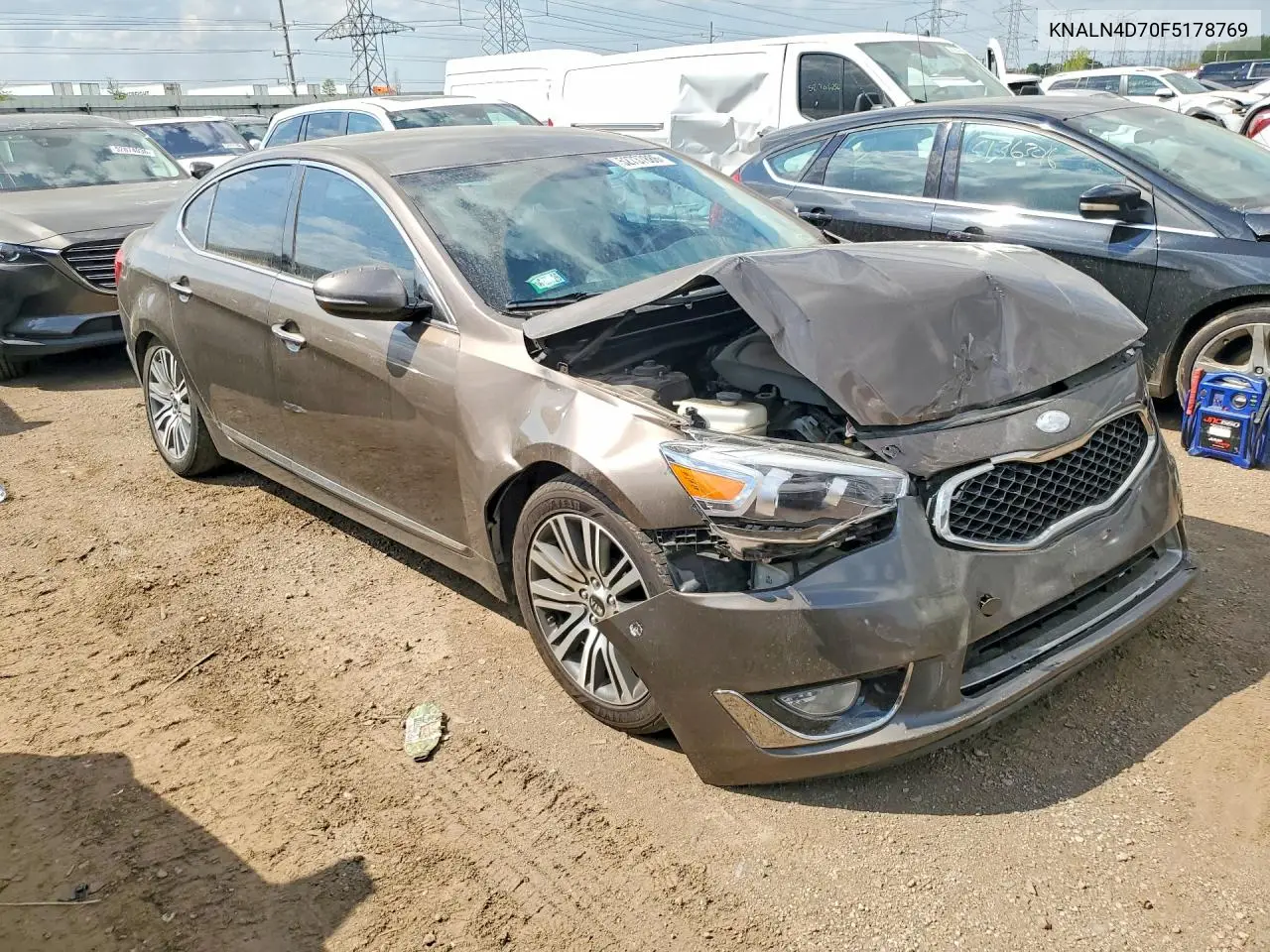 2015 Kia Cadenza VIN: KNALN4D70F5178769 Lot: 52737886