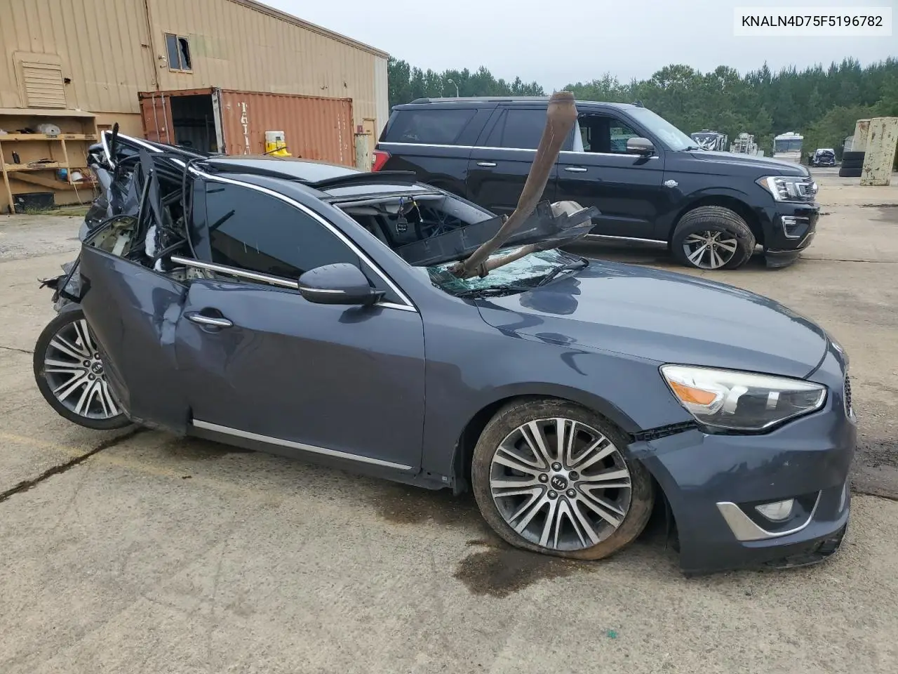 2015 Kia Cadenza Premium VIN: KNALN4D75F5196782 Lot: 55385566