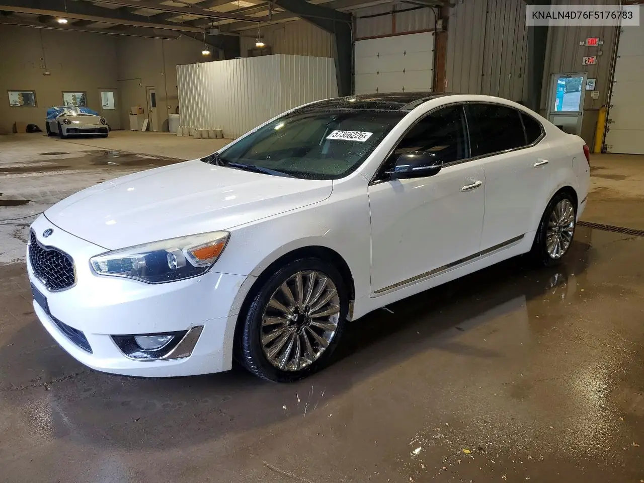 2015 Kia Cadenza Premium VIN: KNALN4D76F5176783 Lot: 57356226