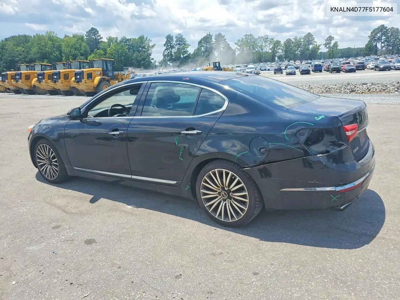2015 Kia Cadenza Premium VIN: KNALN4D77F5177604 Lot: 59875236