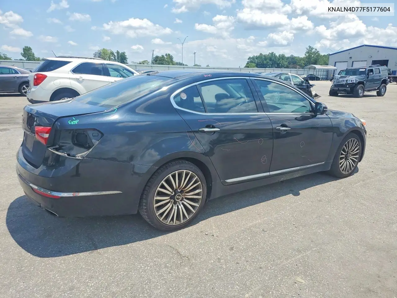 2015 Kia Cadenza Premium VIN: KNALN4D77F5177604 Lot: 59875236