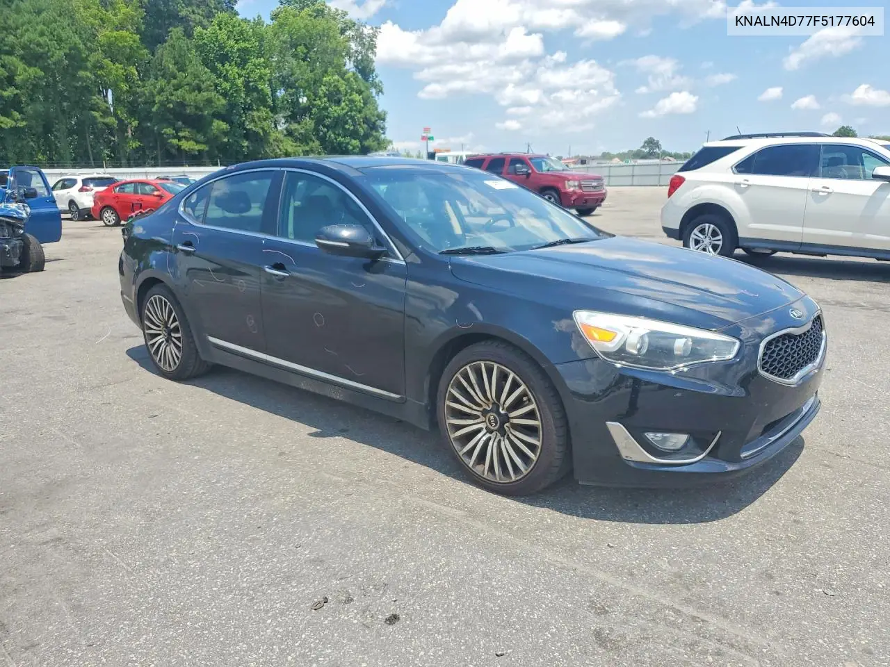 2015 Kia Cadenza Premium VIN: KNALN4D77F5177604 Lot: 59875236