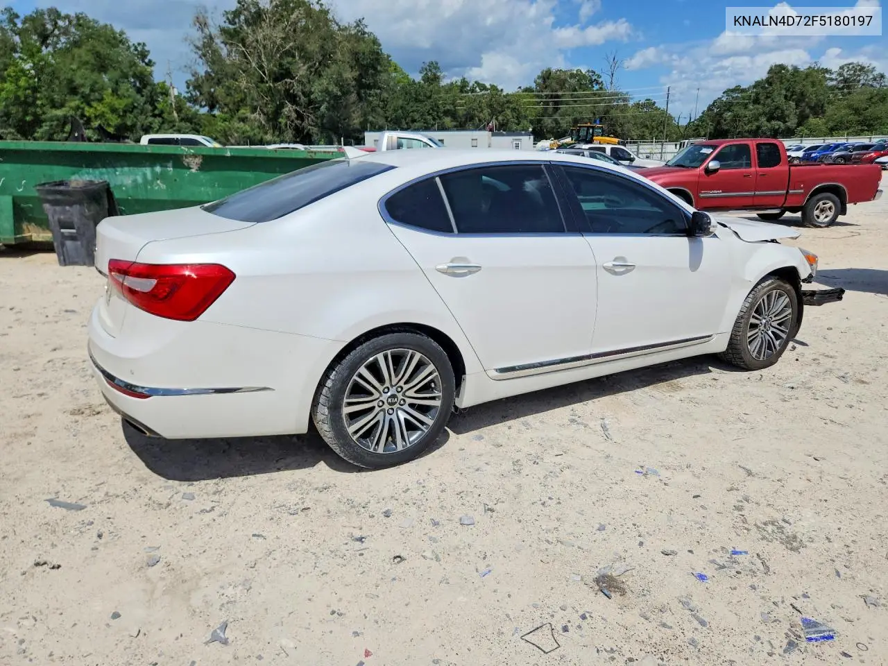 2015 Kia Cadenza Premium VIN: KNALN4D72F5180197 Lot: 61168626