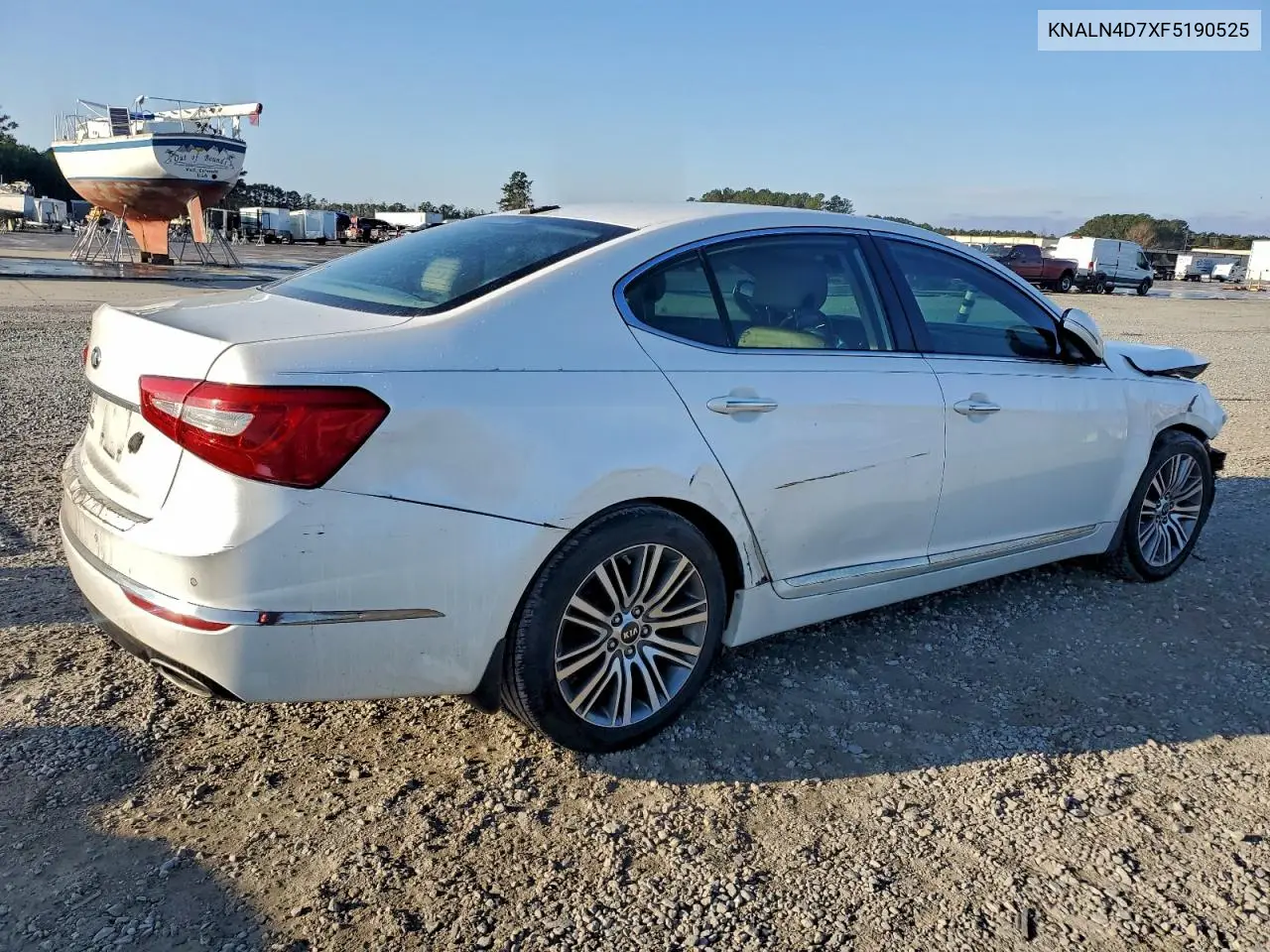 2015 Kia Cadenza Premium VIN: KNALN4D7XF5190525 Lot: 97946125