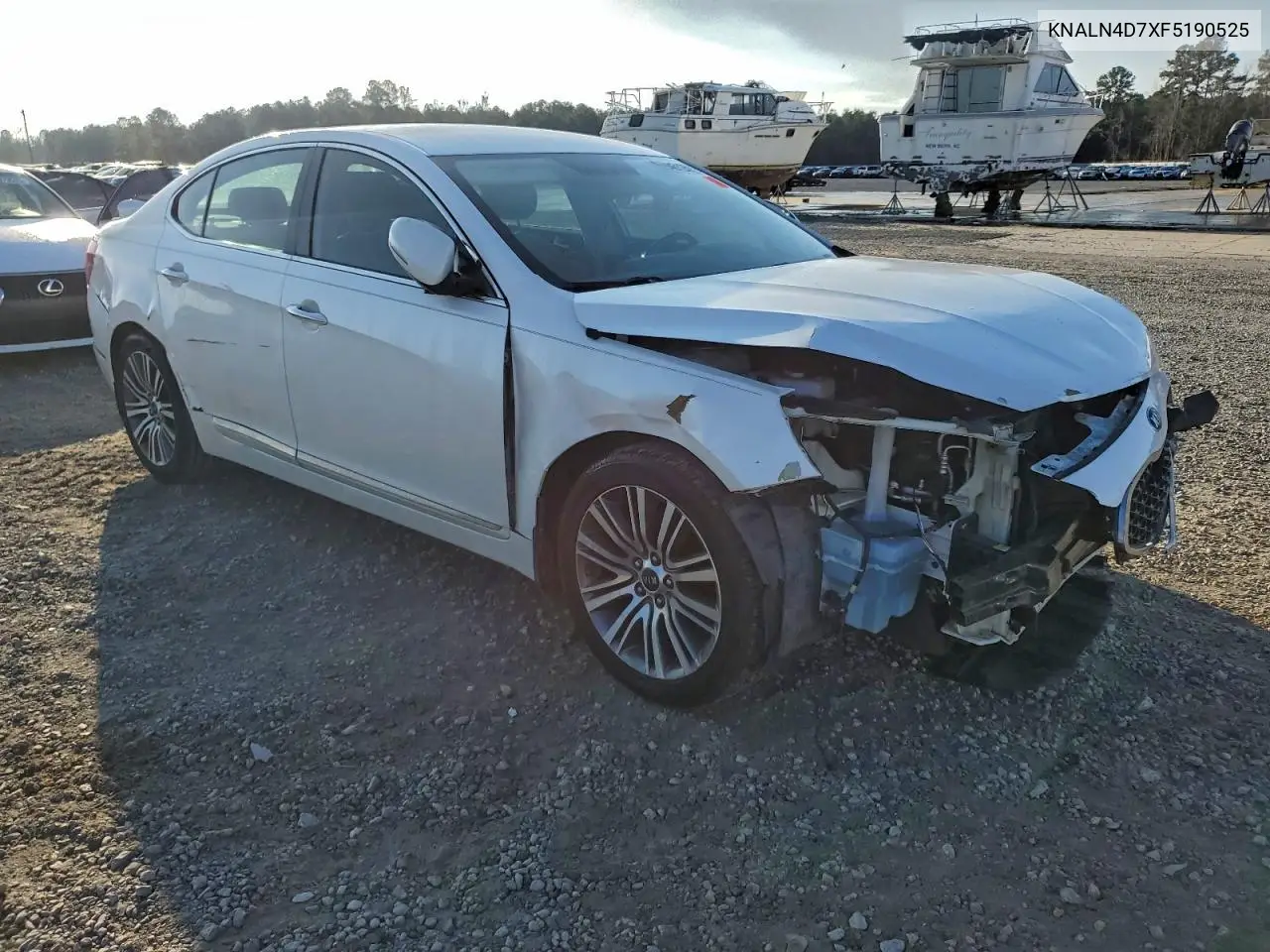2015 Kia Cadenza Premium VIN: KNALN4D7XF5190525 Lot: 97946125