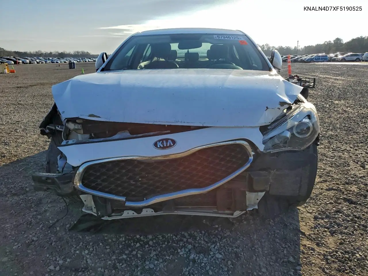 2015 Kia Cadenza Premium VIN: KNALN4D7XF5190525 Lot: 97946125