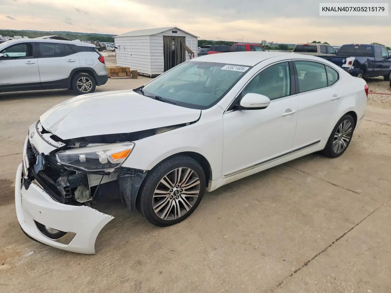 2016 Kia Cadenza Luxury VIN: KNALN4D7XG5215179 Lot: 53621606