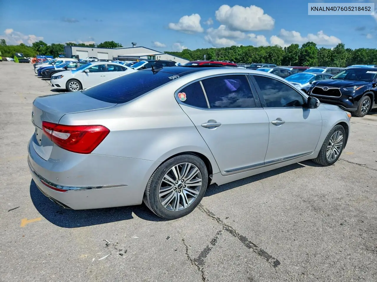 2016 Kia Cadenza Luxury VIN: KNALN4D76G5218452 Lot: 54273096