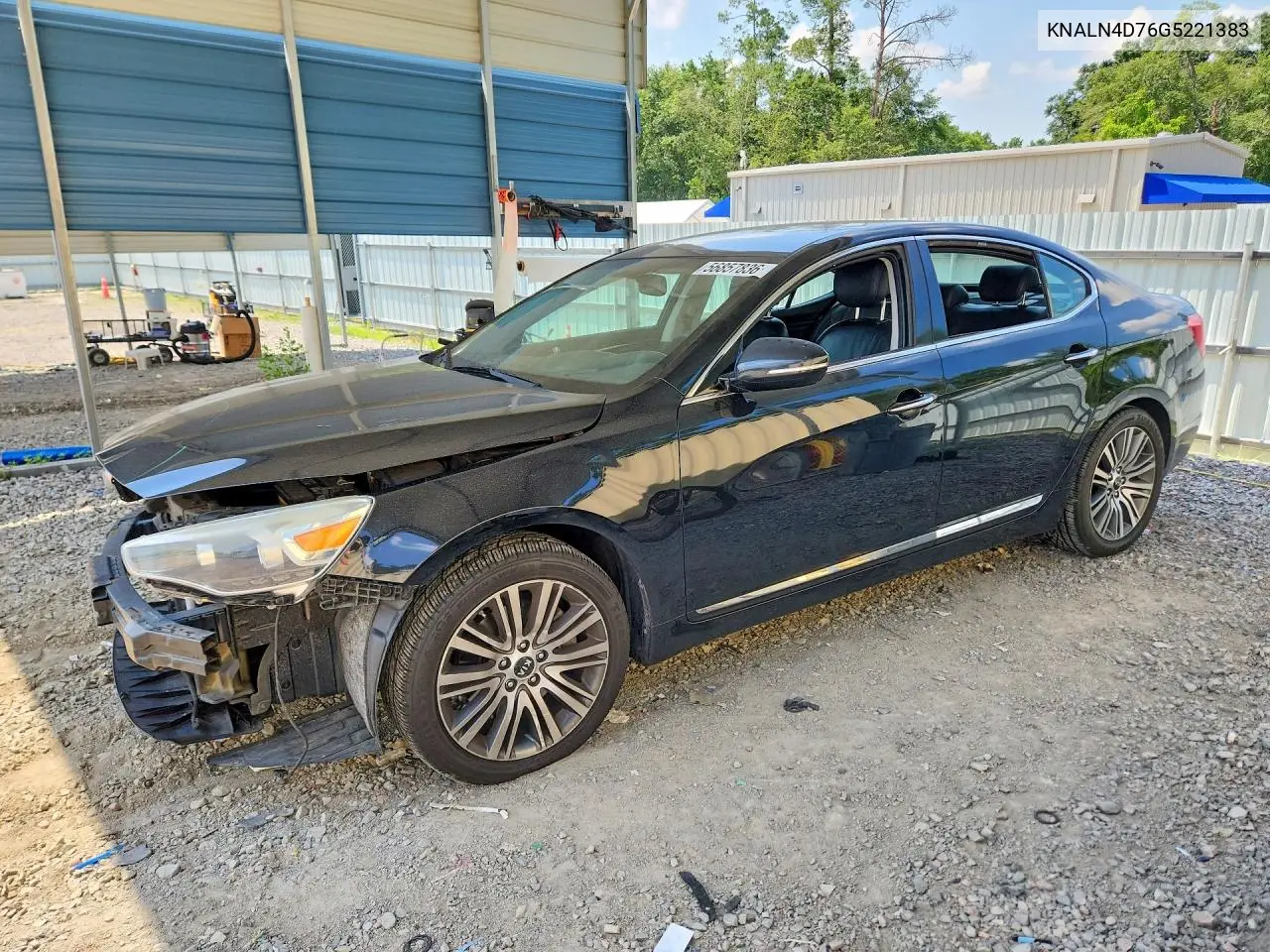 2016 Kia Cadenza Luxury VIN: KNALN4D76G5221383 Lot: 56857836