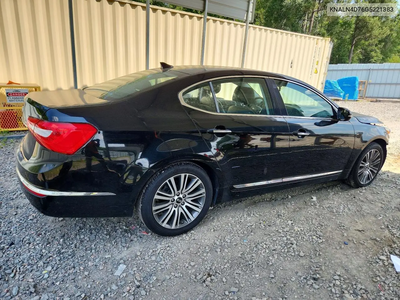 2016 Kia Cadenza Luxury VIN: KNALN4D76G5221383 Lot: 56857836
