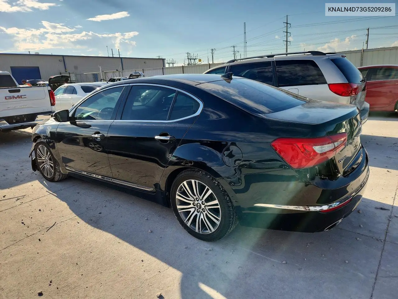 2016 Kia Cadenza Luxury VIN: KNALN4D73G5209286 Lot: 60058146