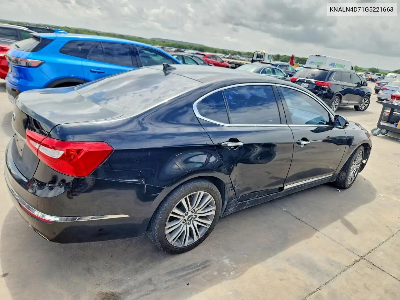 2016 Kia Cadenza Luxury VIN: KNALN4D71G5221663 Lot: 61576076