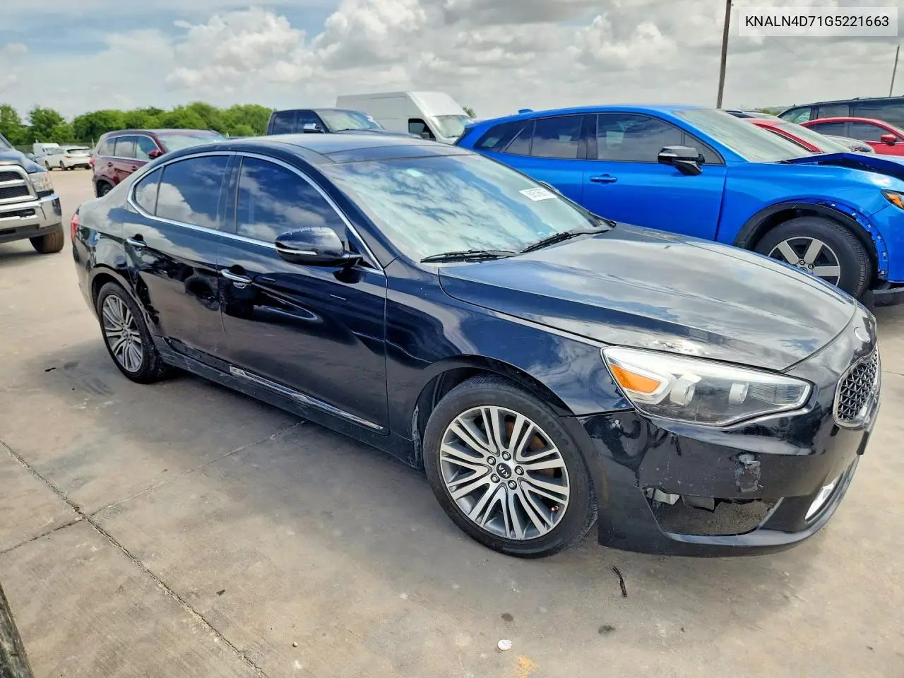 2016 Kia Cadenza Luxury VIN: KNALN4D71G5221663 Lot: 61576076