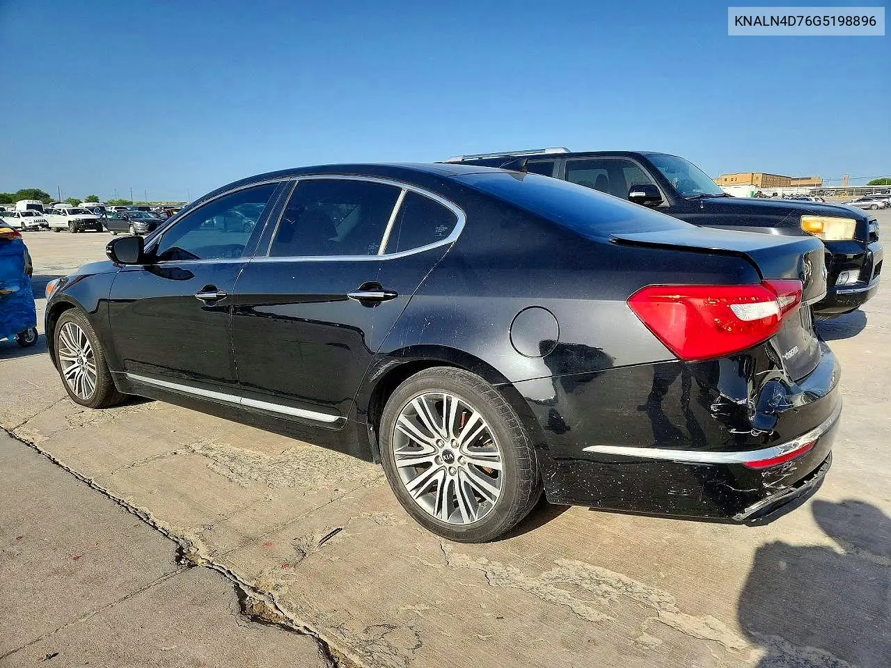 2016 Kia Cadenza Luxury VIN: KNALN4D76G5198896 Lot: 61848066
