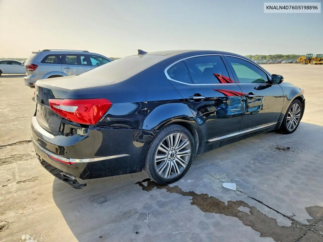 2016 Kia Cadenza Luxury VIN: KNALN4D76G5198896 Lot: 61848066