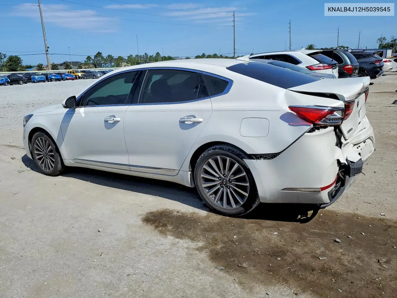 2017 Kia Cadenza Premium VIN: KNALB4J12H5039545 Lot: 50506746