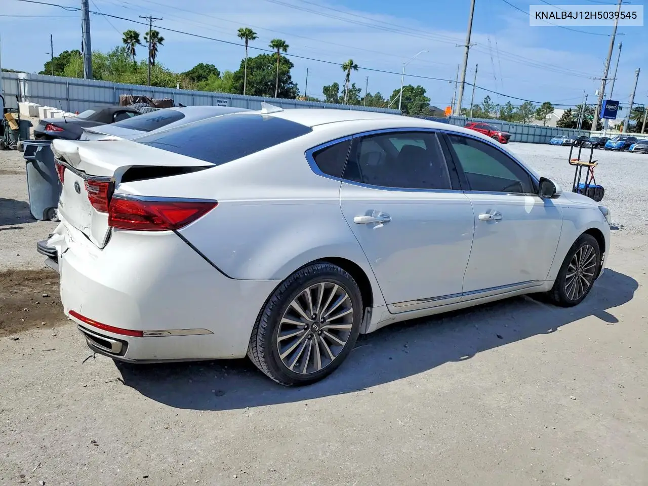 2017 Kia Cadenza Premium VIN: KNALB4J12H5039545 Lot: 50506746