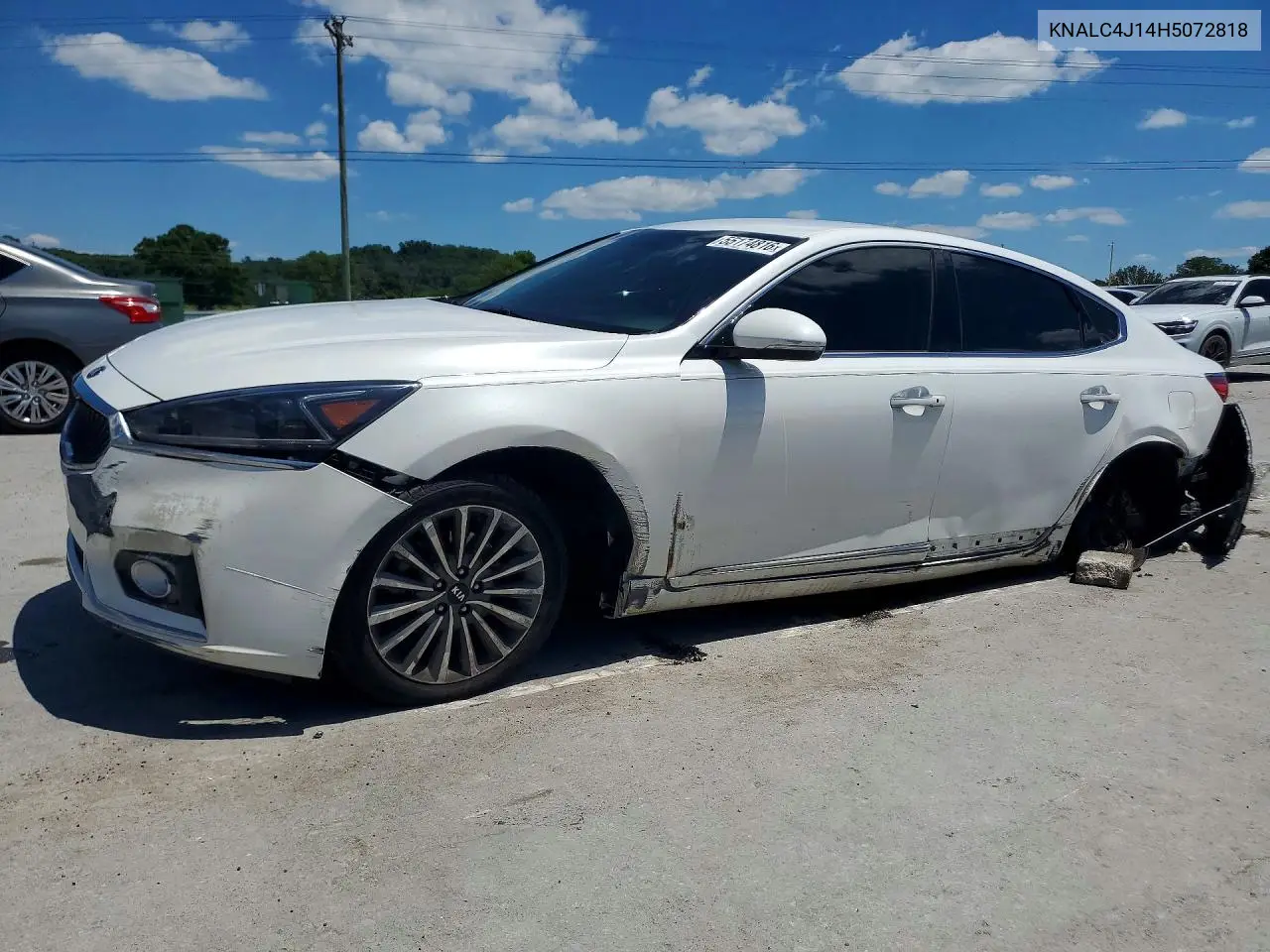 2017 Kia Cadenza Premium VIN: KNALC4J14H5072818 Lot: 55174816