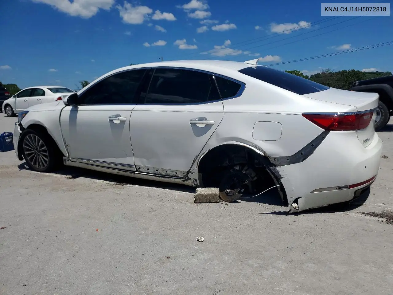 2017 Kia Cadenza Premium VIN: KNALC4J14H5072818 Lot: 55174816
