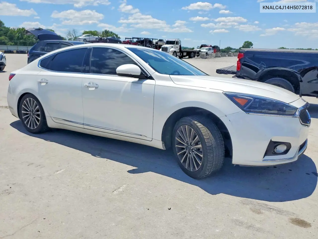 2017 Kia Cadenza Premium VIN: KNALC4J14H5072818 Lot: 55174816