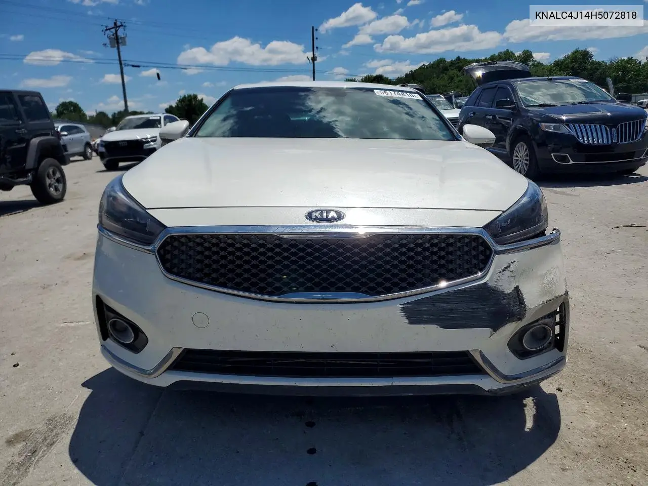 2017 Kia Cadenza Premium VIN: KNALC4J14H5072818 Lot: 55174816