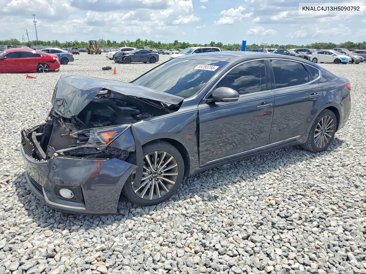 2017 Kia Cadenza Premium VIN: KNALC4J13H5090792 Lot: 55280256