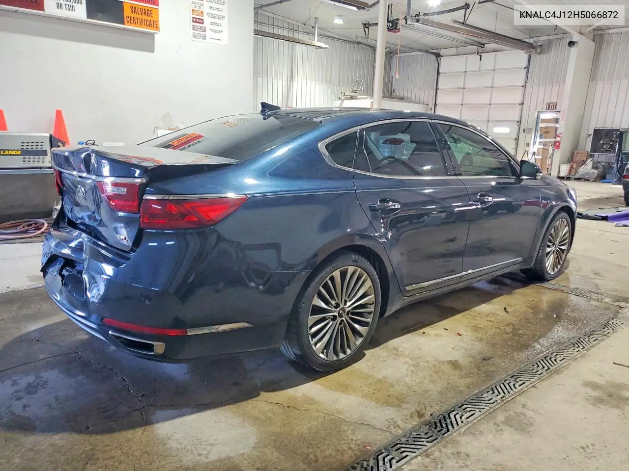 2017 Kia Cadenza Limited VIN: KNALC4J12H5066872 Lot: 55750186